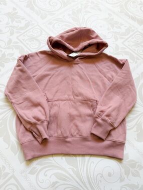 abercrombie kids blush pink hoodie